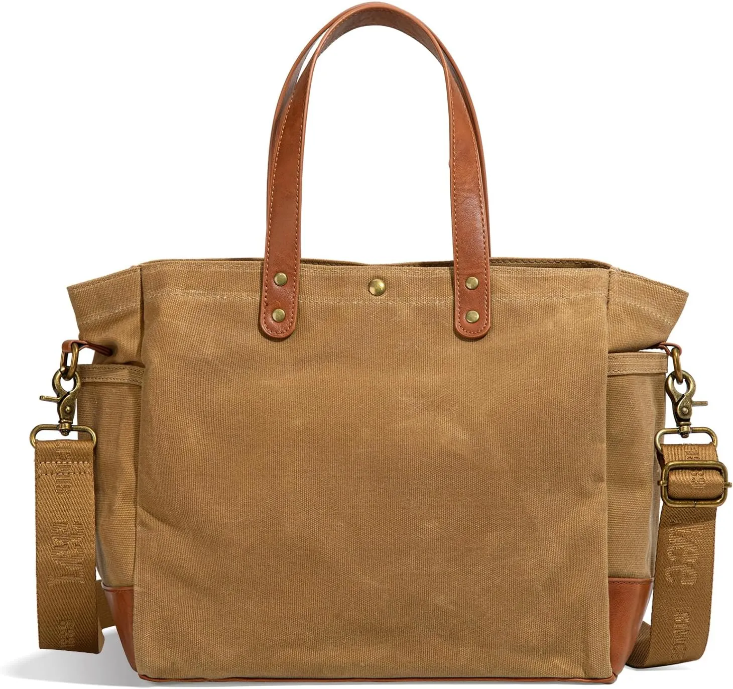 Montana West x Lee Tote Bag for Women Waxed Canvas Shoulder Handbags Crossbody Bag with Adjustable Strap