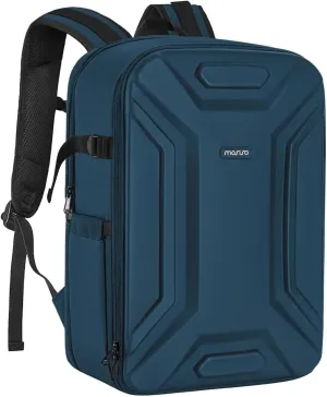 MOSISO Camera Backpack, DSLR/SLR/Mirrorless Camera Bag Waterproof Symmetric Geometric Hard Shell with Tripod Holder&15-16 inch Laptop Compartment Compatible with Canon/Nikon/Sony, Teal Green
