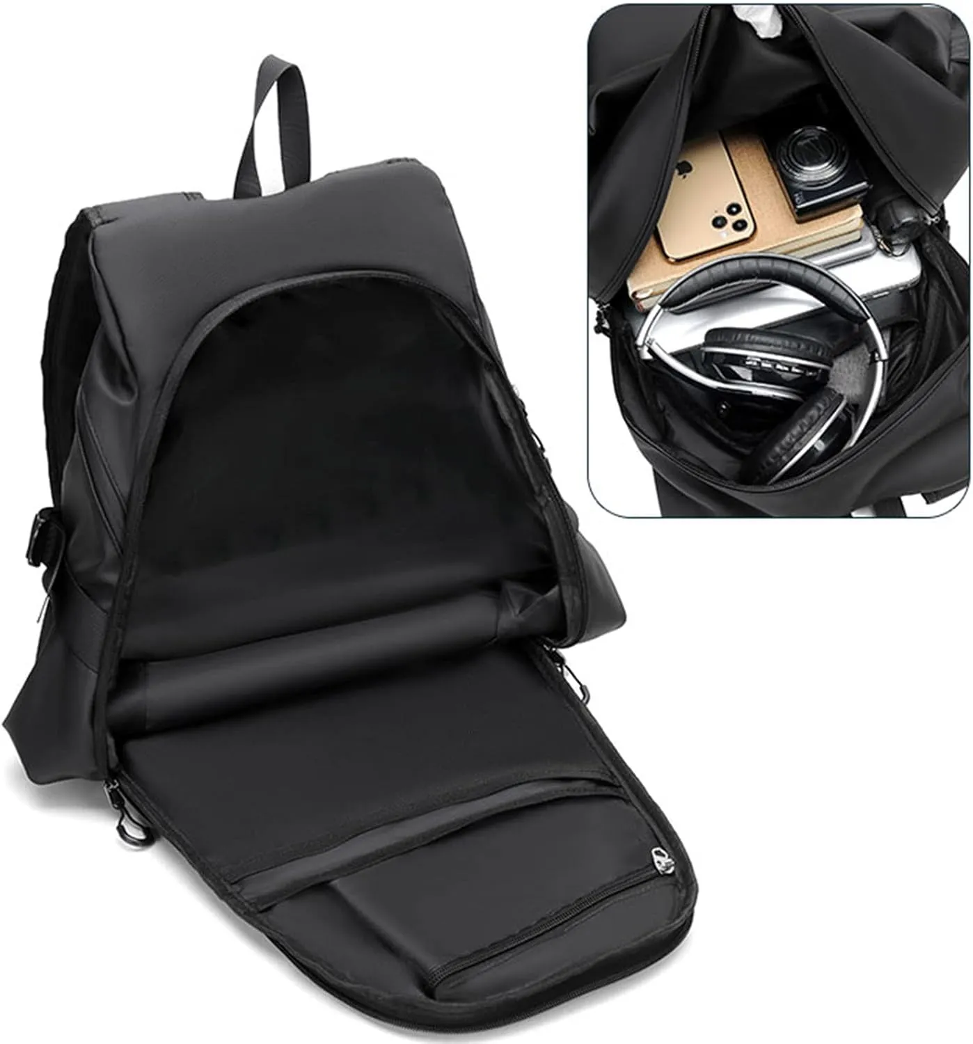 Motorcycle Backpack - Waterproof Helmet Backpack for Men, Travel