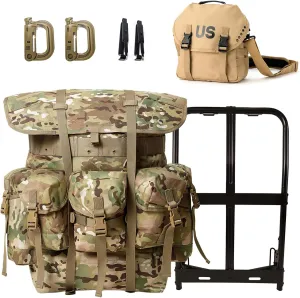 MT Military Rucksack Alice Pack Army Backpack and Butt Pack