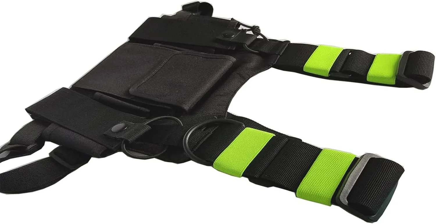 Multi-Pocket Chest Rig Bag Utility Vest Chest Bag for Men Hip Hop Chest Pack