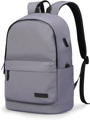 Muzee School Backpack Lightweight Travel Daypack Student Rucksack Laptop Backpack For 15.6 Inch Laptop (new model)