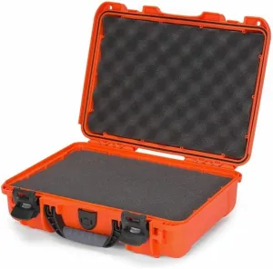 NANUK Medium Series 910 Lightweight NK-7 Resin Waterproof Protective Case with Foam for Camcorder or Mirrorless Camera Kit, Orange