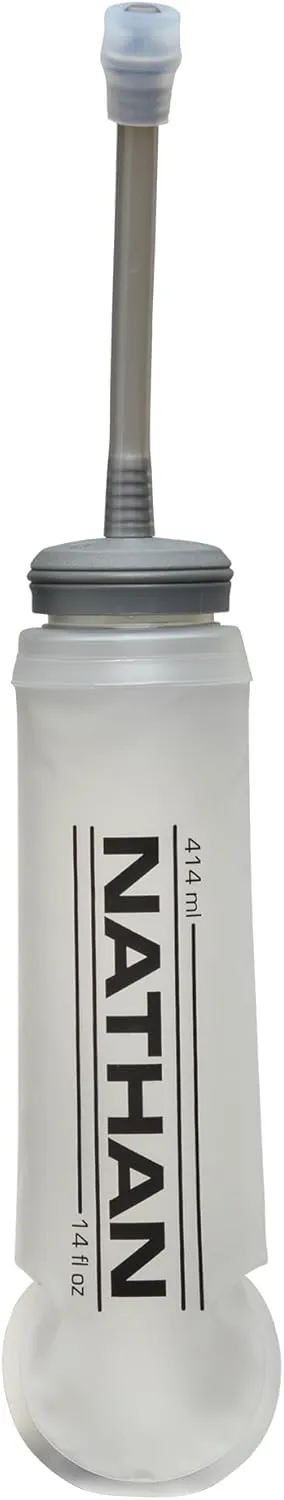 Nathan Hydration Vest - Lightweight, Quick-Fit Fix, Reflective, 4L Storage, Six Pockets, Two 14oz Flasks, Pinnacle Breeze