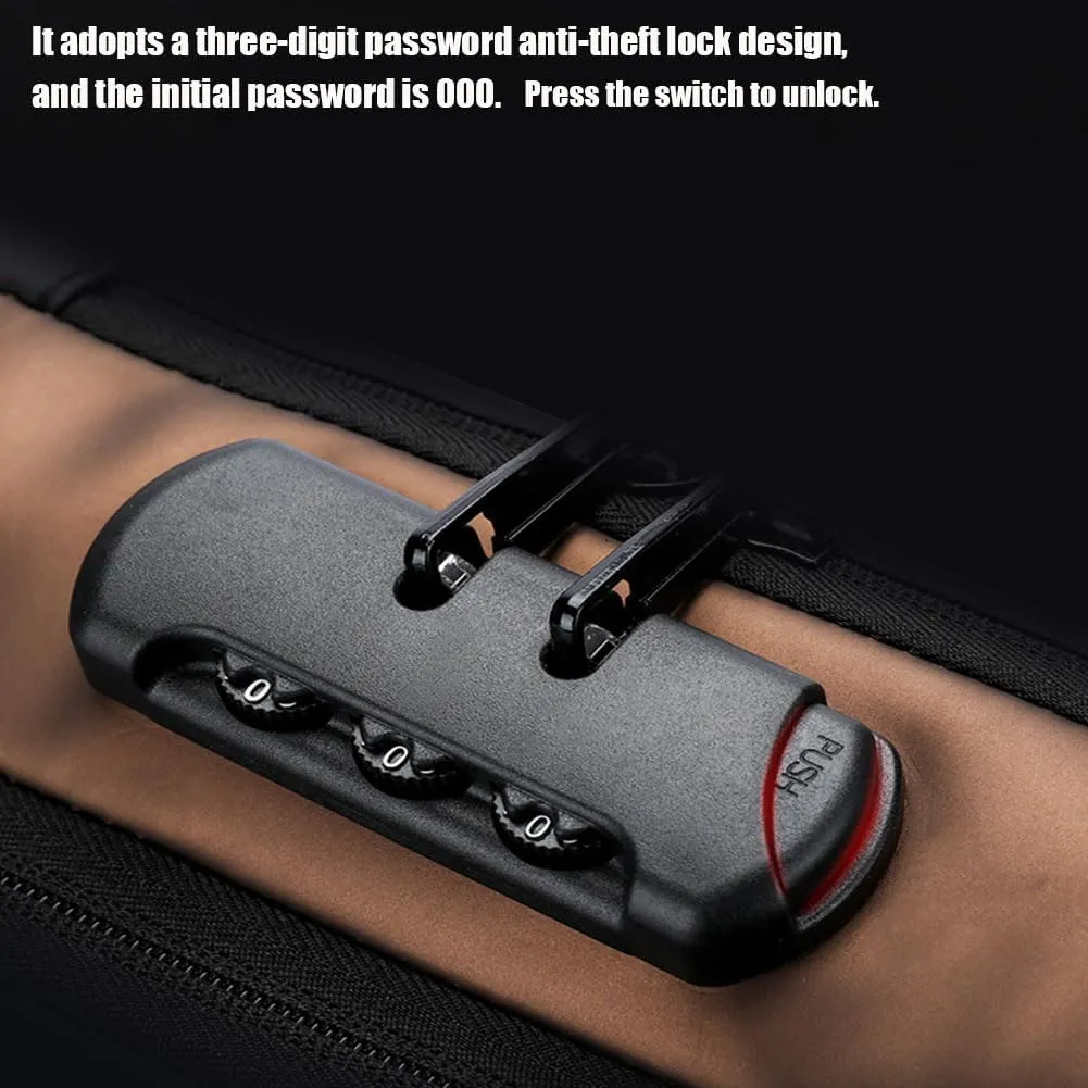 New Carbon Fiber Streamline Anti-Theft Sling Bag, Usb Charging Sport Sling Bag for Travel Gym Sports (Black B)