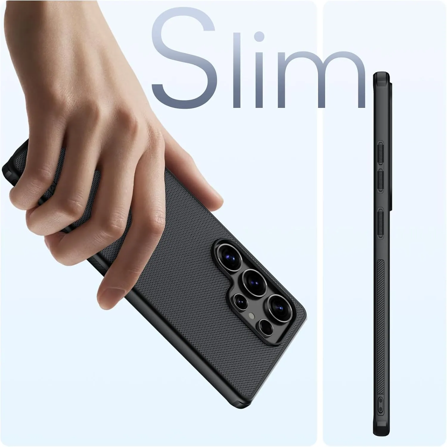 Nillkin Magnetic Shockproof for Samsung Galaxy S25 Ultra Case Magsafe, [Military-Grade Protection] [Anti-Scratch & Slip] [Compatible with MagSafe] Slim Case for Galaxy S25 Ultra Case Magsafe, Black