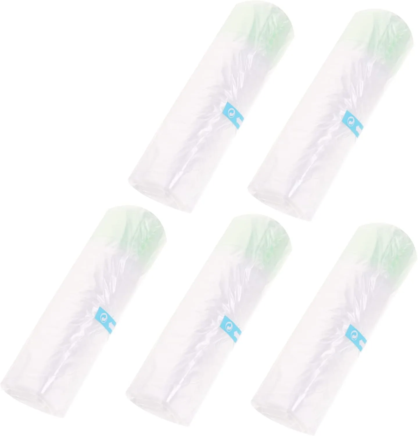 NOLITOY 5 Rolls Portable Toilet Pouch Travel Urinal Bags for Disposable Cleaning Toilet Bags for Public Restrooms Convenient Drawstring Design for Camping Outdoor Activities