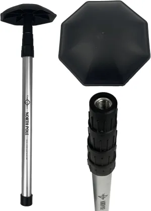 North Pole Golf Club Protector Travel Support Arm | August 2024 - New Upgraded Model Stronger Attachment Mechanism, Custom ABS Molds & Improved Impact Stress Points | 1 Year Full Replacement Coverage