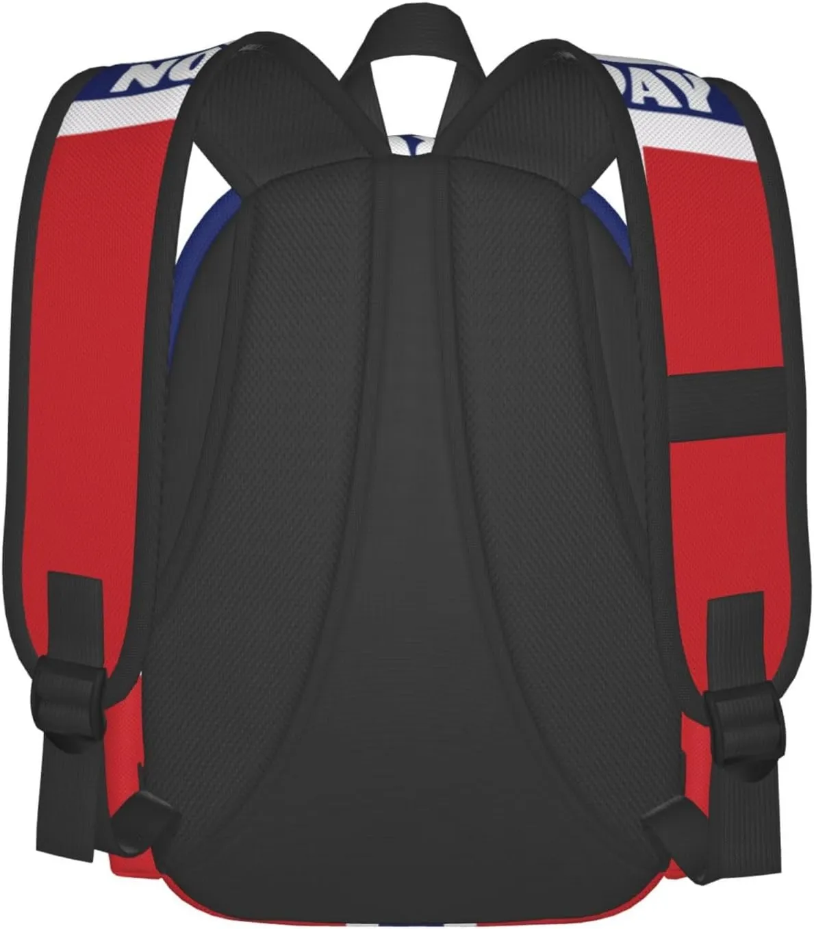 Norwegian Norway Flag Laptop Commuter Backpack Shoulder Bag Casual Back Pack Daypack Bags With Side Pockets For Work Travel Daily Use