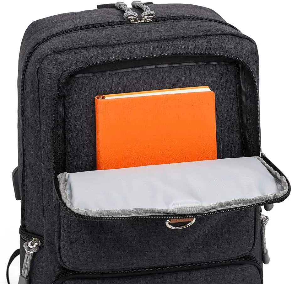 Novelty Hazbin Hotel Printed Bookbag Casual Daily Backpack-Lightweight Laptop Rucksack for Hiking,Outdoor