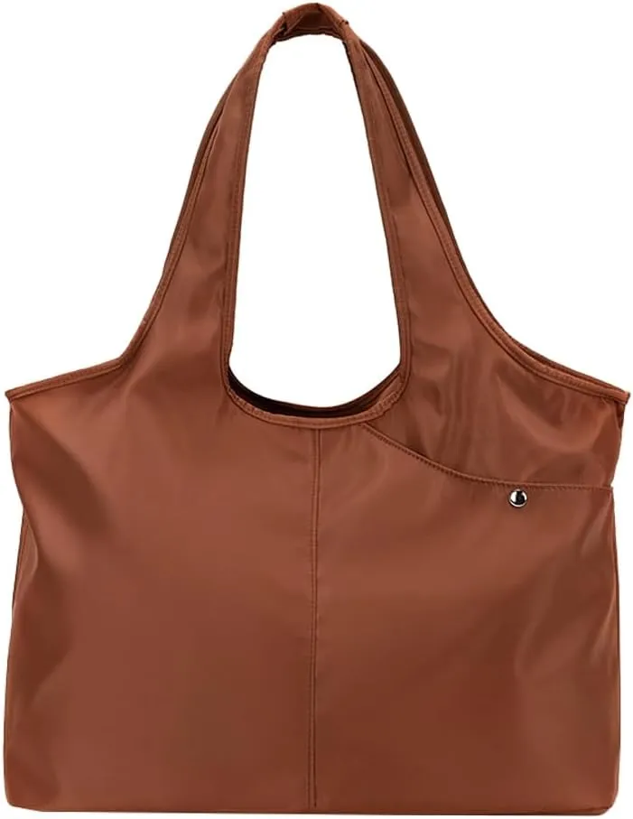 Nylon Purses for Women Nylon Hobo Waterproof Multi-pockets Shoulder Bag for Yoga Sports Work Travel 2025