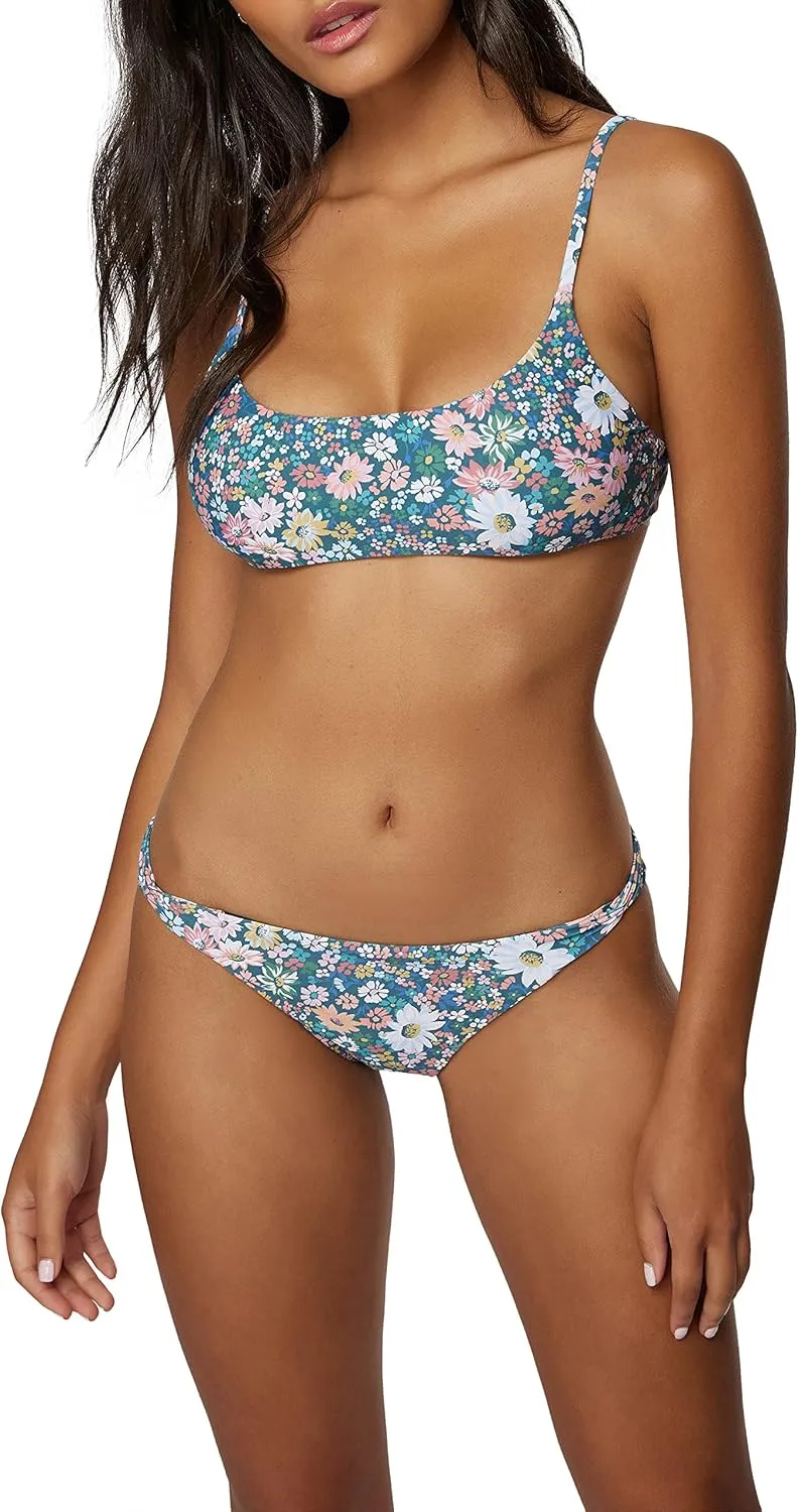 O'NEILL Women's Surfside Bralette Bikini Top - Triangle Swim Top for Women - Bathing Suit Top with Adjustable Straps