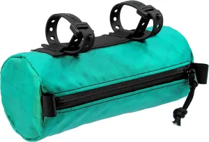 ORUCASE Smuggler Handlebar Bag - Compact Waterproof Bar Bag for Road, Mountain, and Gravel Bikes - Secure Rubber Straps, Holds Clothes, Food, or a Camera, 1.15L Capacity (Tropic Teal)