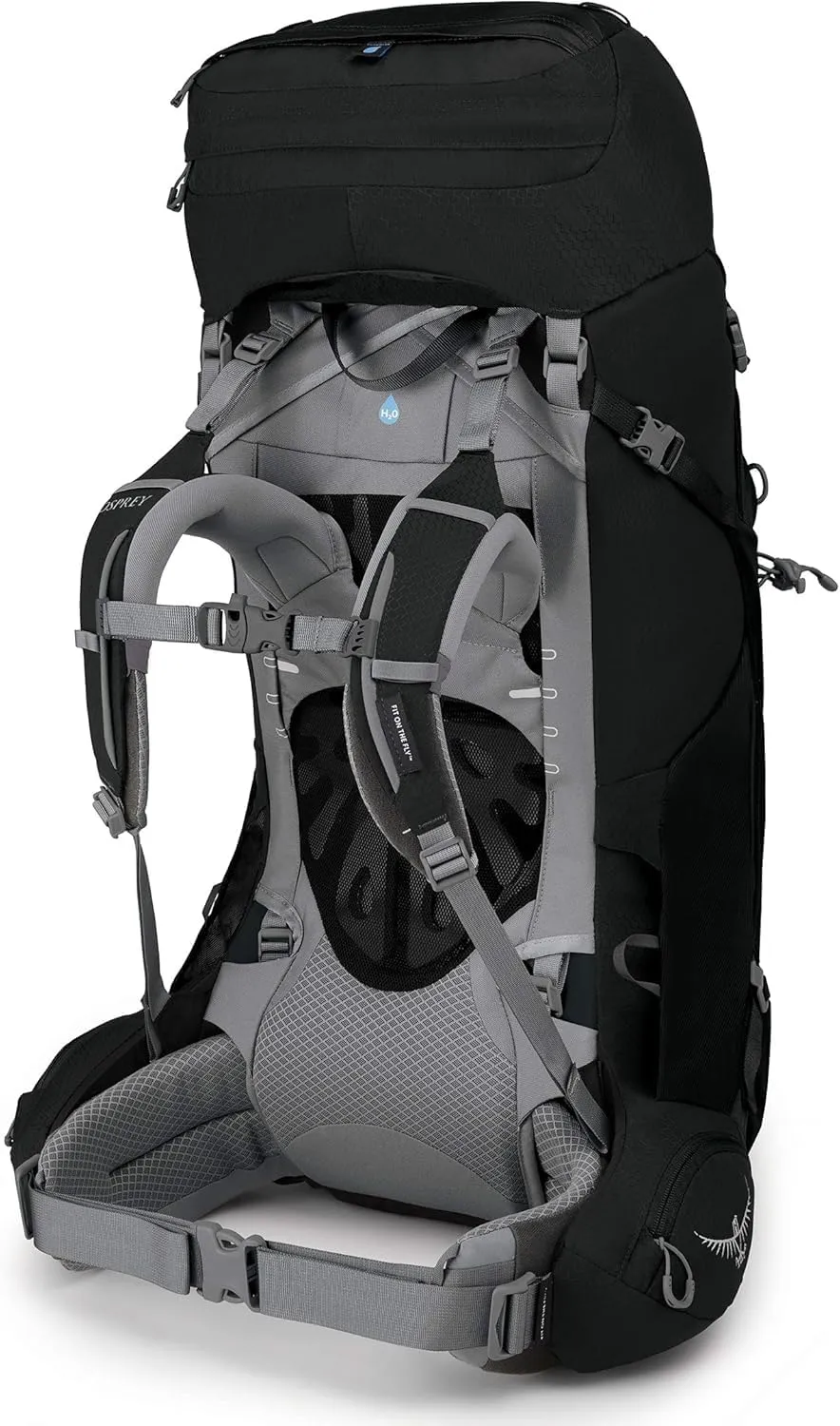 Osprey Ariel 55L Women's Backpacking Backpack, Black, WXS/S