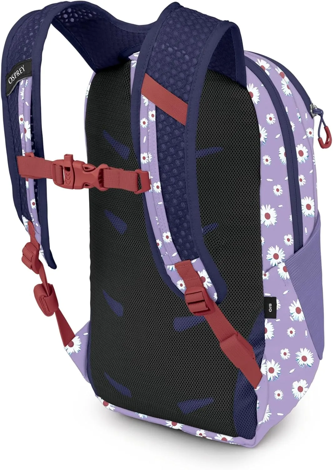Osprey Daylite Jr. Kids' Commuter Backpack, Daisy Print/Euphoria Purple