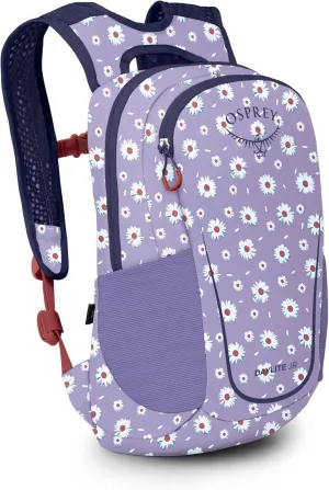 Osprey Daylite Jr. Kids' Commuter Backpack, Daisy Print/Euphoria Purple