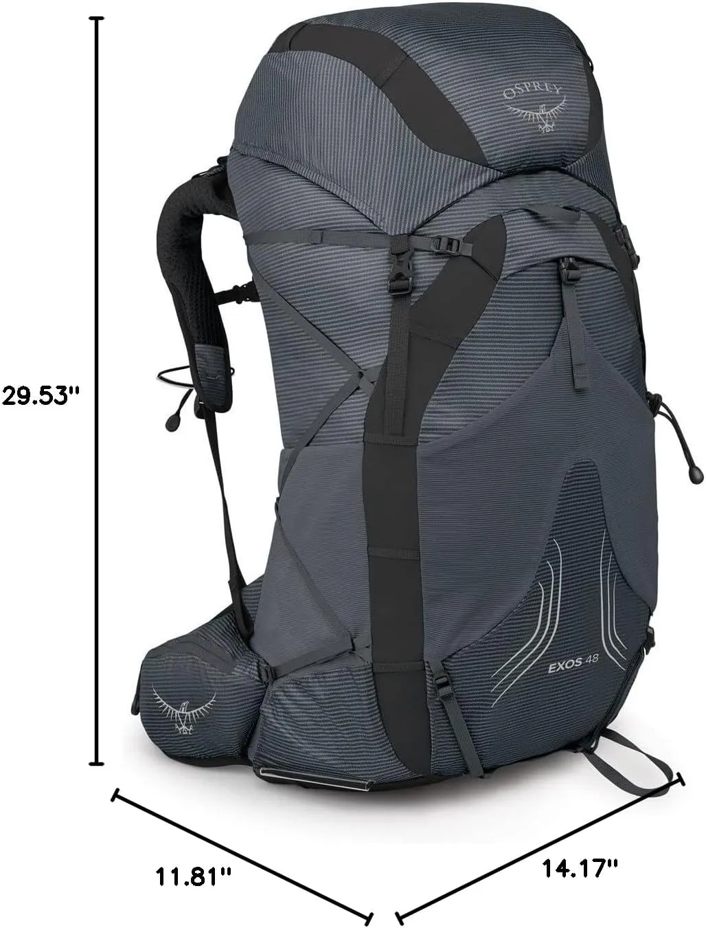 Osprey Exos 48 Men's Ultralight Backpacking Backpack