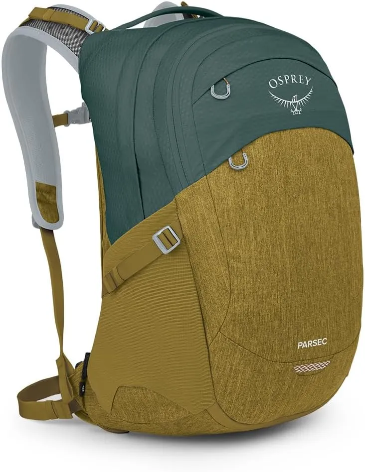 Osprey Parsec 26L Laptop Backpack, Green Tunnel/Brindle Brown