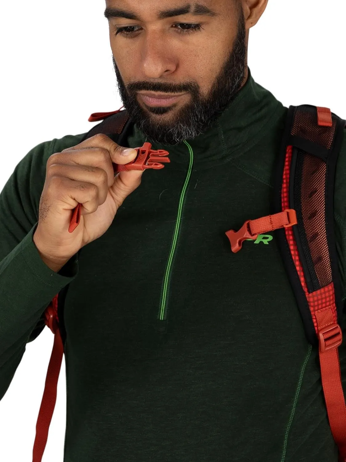 Osprey Talon Pro 20L Men's Hiking Backpack with Hipbelt, Mars Orange