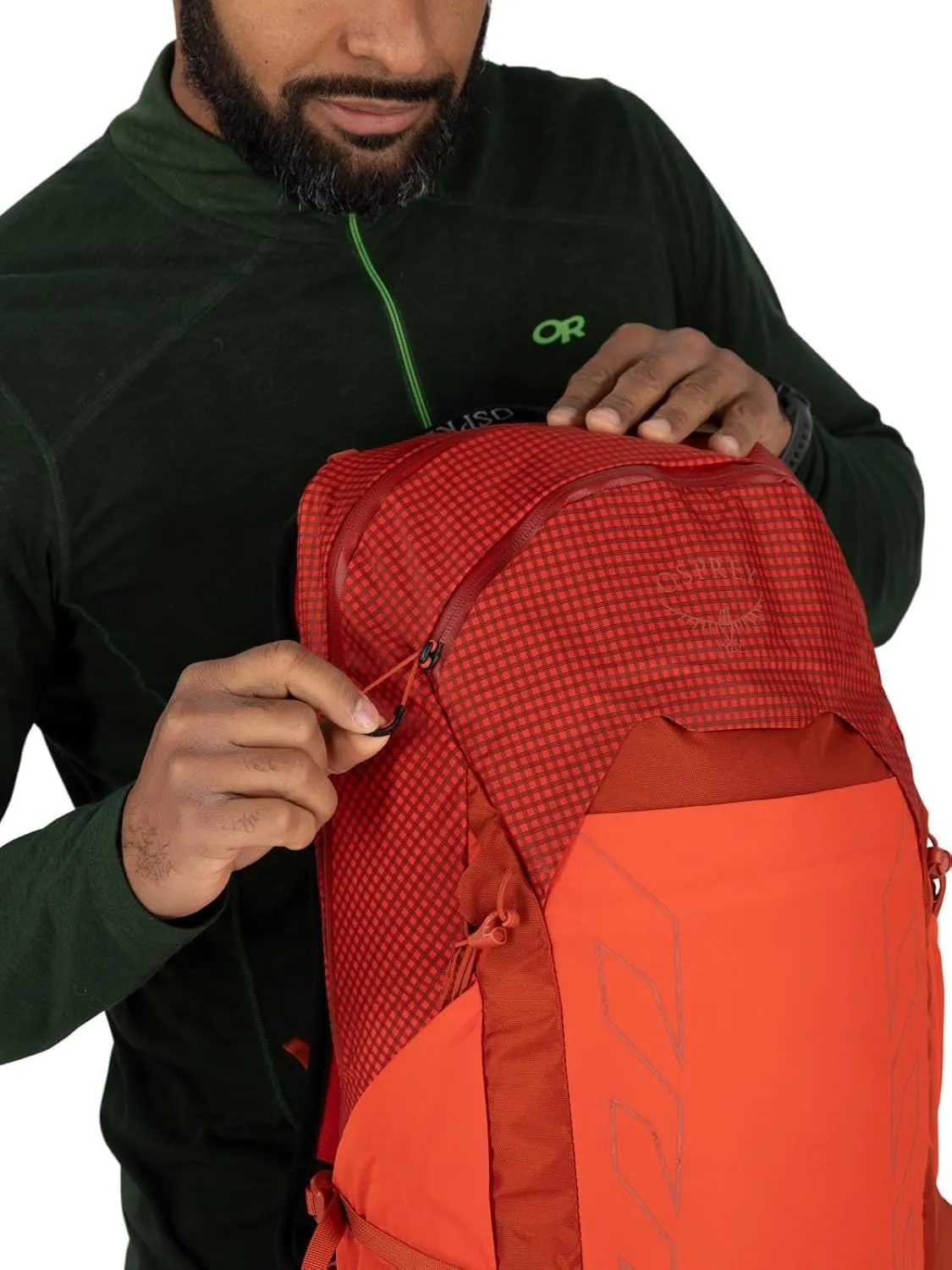 Osprey Talon Pro 20L Men's Hiking Backpack with Hipbelt, Mars Orange