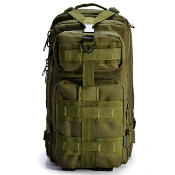Outdoor Military Tactical Camping Hiking Trekking Backpack Rucksack Army Green