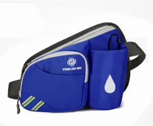 Outdoor Mountaineering Travel Water Bottle Belt Bag Men's and Women's Cycling Backpack Fashion Athleisure Lightweight Nylon Bag