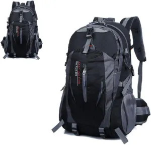 Outdoor Sports Backpack Waterproof Travel Bag Reflective Straps Large Capacity Lifesaving Whistle for Hiking