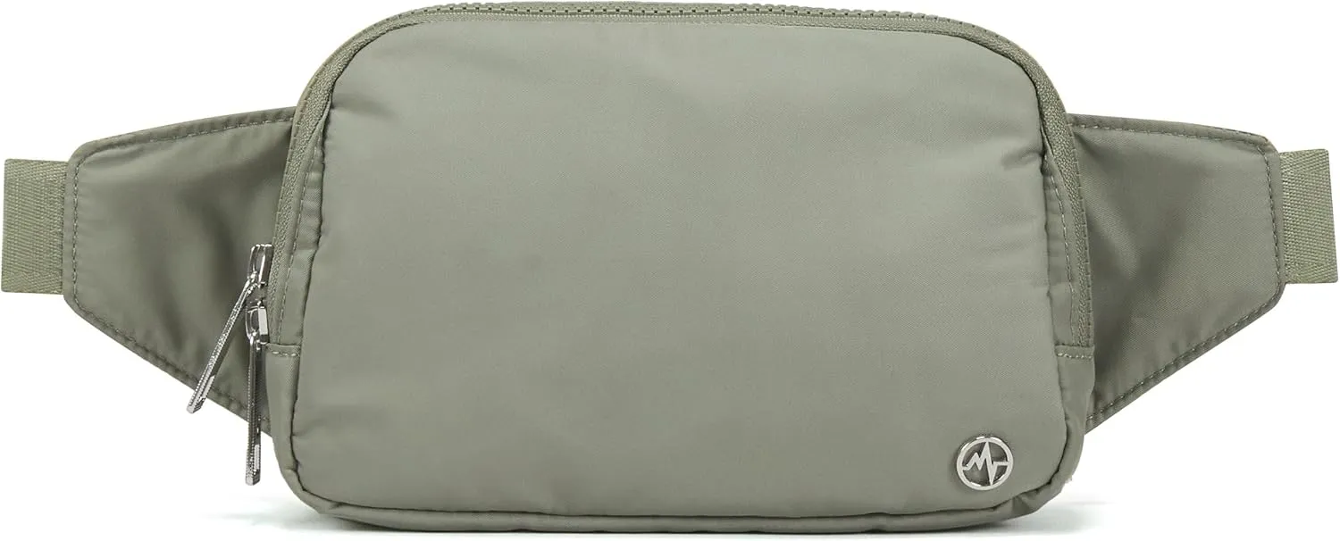 Pander Belt Bag Large 2L, Waterproof Everywhere Fanny Pack Purse for Women and Men with Adjustable Strap.