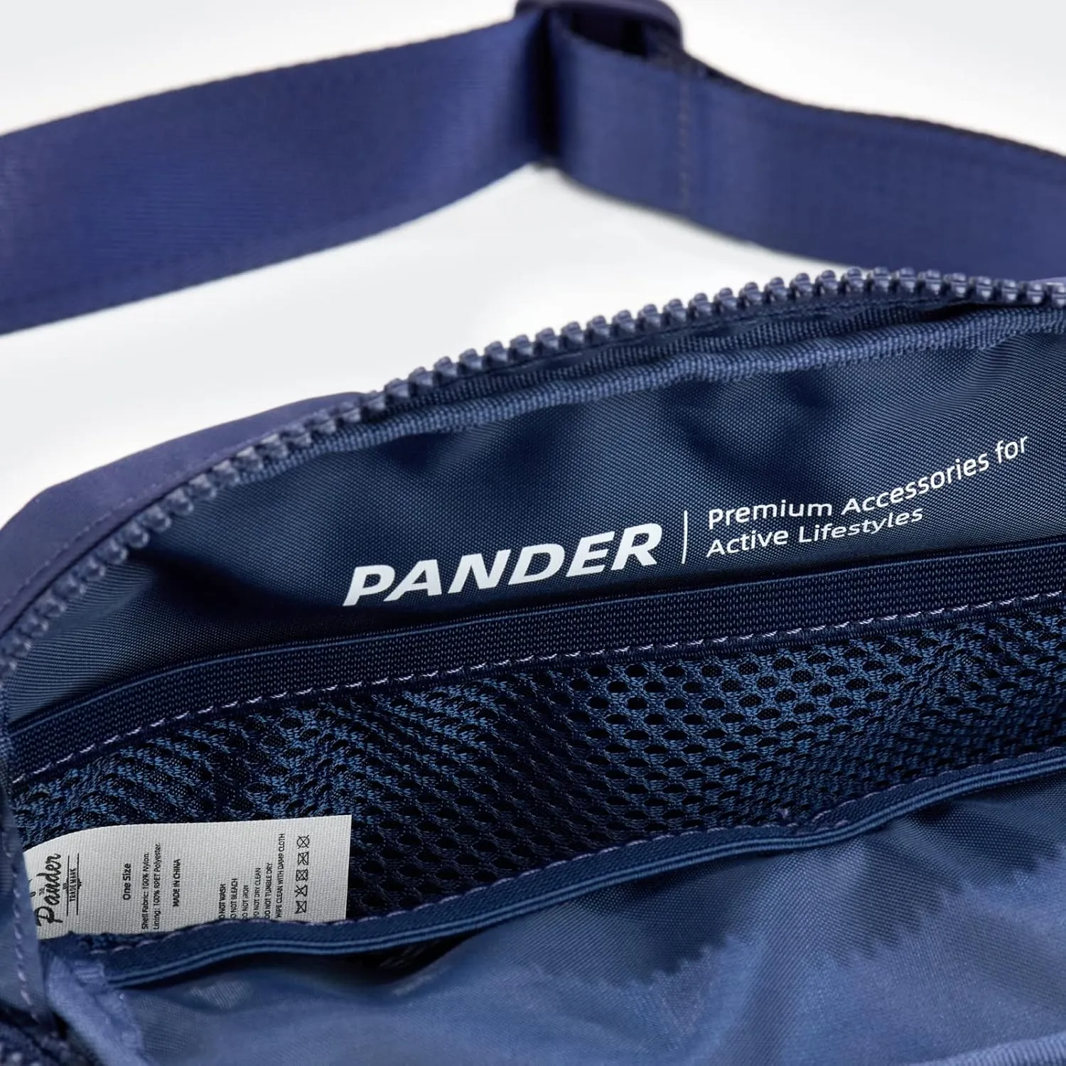 Pander Belt Bag Large 2L, Waterproof Everywhere Fanny Pack Purse for Women and Men with Adjustable Strap.