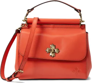 Patricia Nash Cecile Medium Top-Handle Satchel Coral One Size