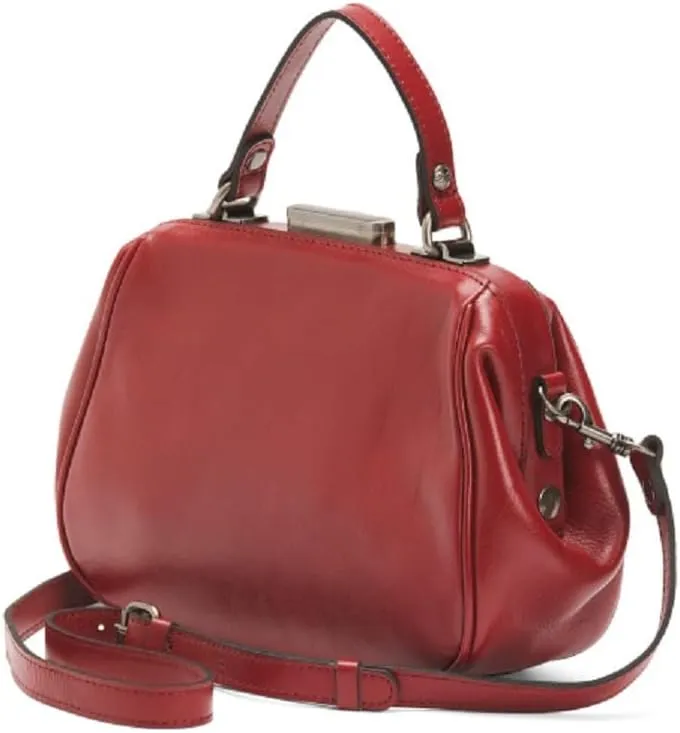 Patricia Nash Gracchi Satchel Leather Handbag Purse