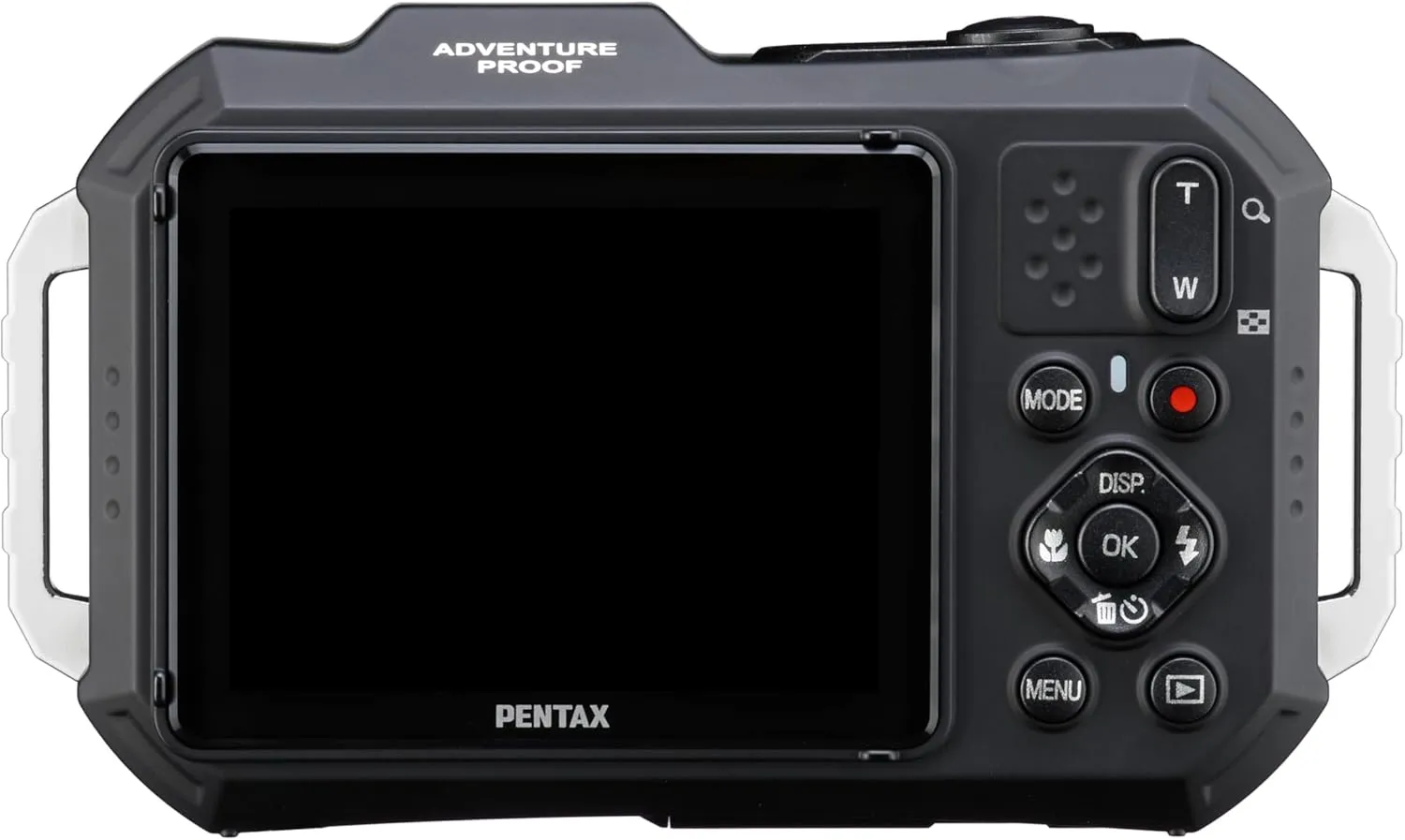 PENTAX WG-1000 Gray Waterproof Digital Compact Camera, Designed for Casual Outdoor and Underwater Photography, Waterproof to a Depth of 15 Meters, for up to one Hour of Continuous Operation
