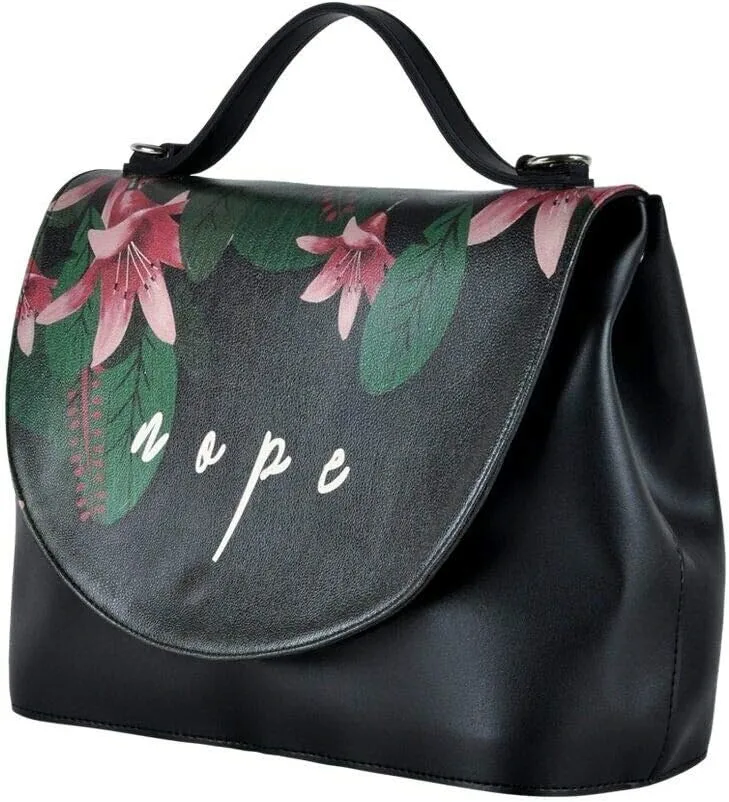 Personalize Your Life - Handy Vegan Printed Fashion Women Top Handle Handbag Shoulder Bag