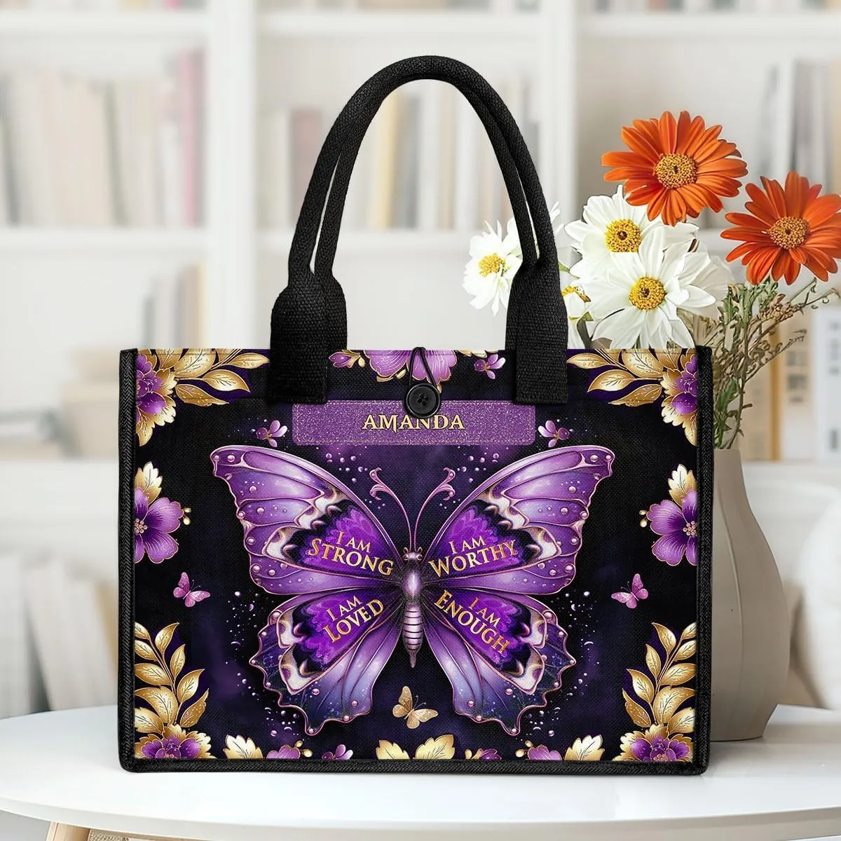 Personalized Canvas Totebag - Premium Canvas Totebag For Women - Christian Gifts For Women - Mothers Day Gifts