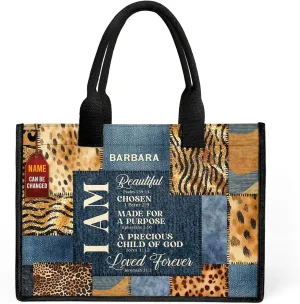 Personalized Canvas Totebag - Premium Canvas Totebag For Women - Christian Gifts For Women - Mothers Day Gifts