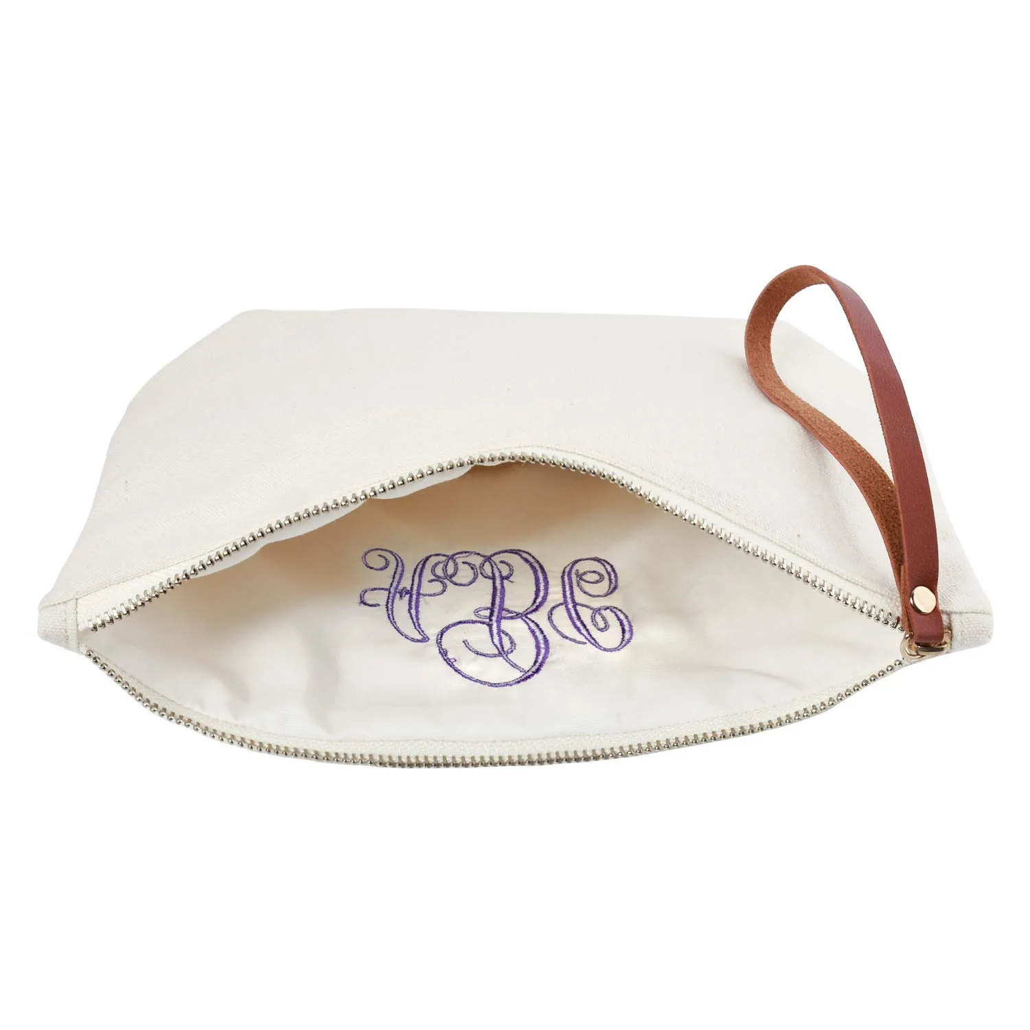 Personalized Gifts for Women Travel Makeup Bag with Name Bridesmaid Gifts Cosmetic Bag for Wedding Gifts Bride Birthday Gifts Teacher Gifts Bridesmaid Makeup Bag with Zipper Canvas