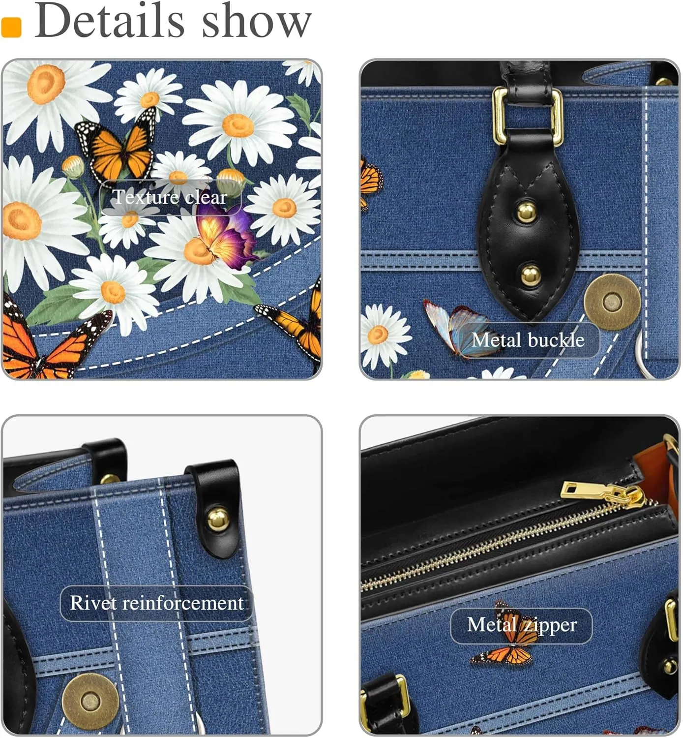 Personalized Leather Handbag for Women – Matching Purse and Wallet Set – Custom Name Church Bags, Mother's Day Gift