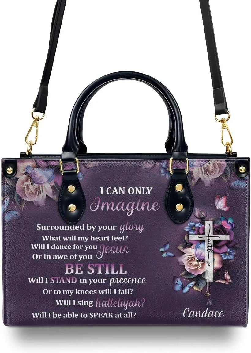 Personalized Leather Handbags For Woman - Christmas Gifts For Women - Christian Gifts