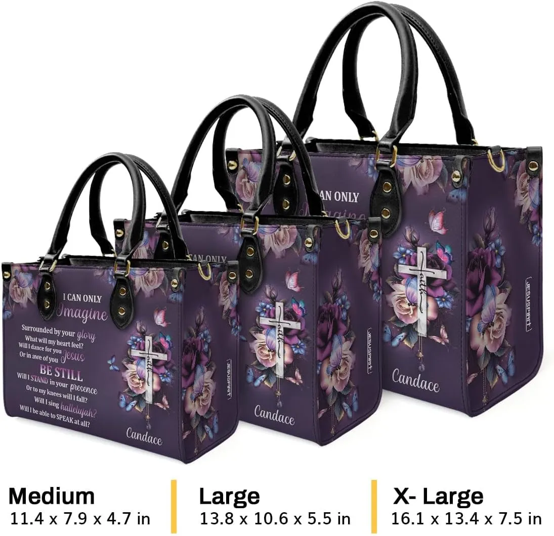 Personalized Leather Handbags For Woman - Christmas Gifts For Women - Christian Gifts