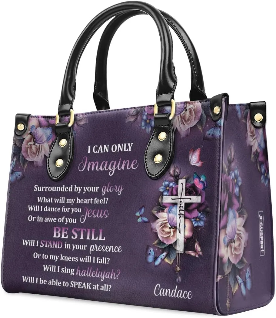 Personalized Leather Handbags For Woman - Christmas Gifts For Women - Christian Gifts