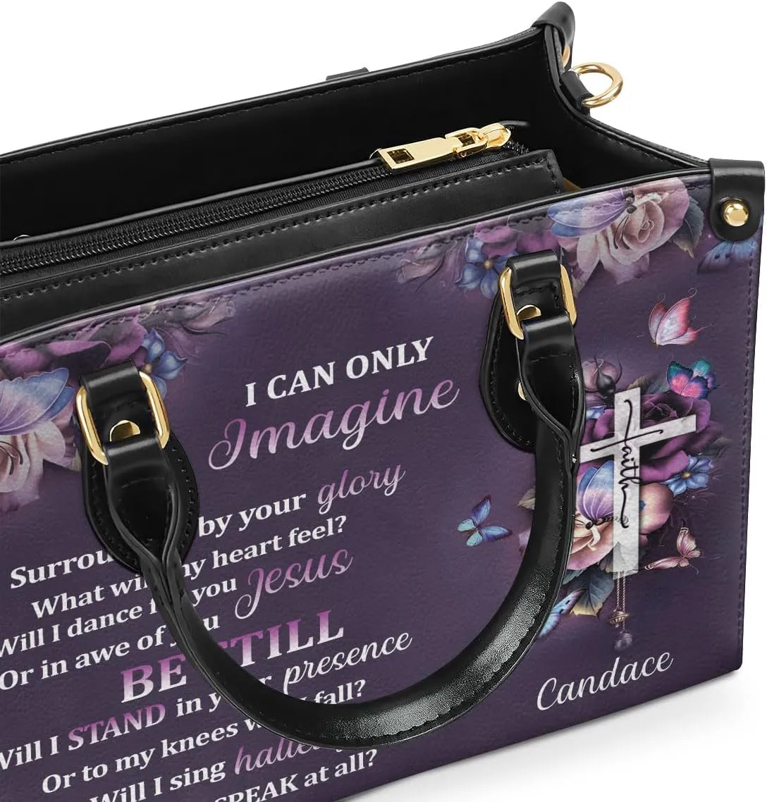 Personalized Leather Handbags For Woman - Christmas Gifts For Women - Christian Gifts