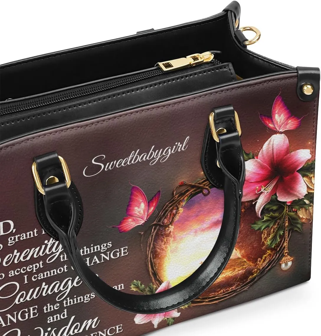Personalized Leather Handbags For Women - Christmas Gifts For Women - Christian Gifts