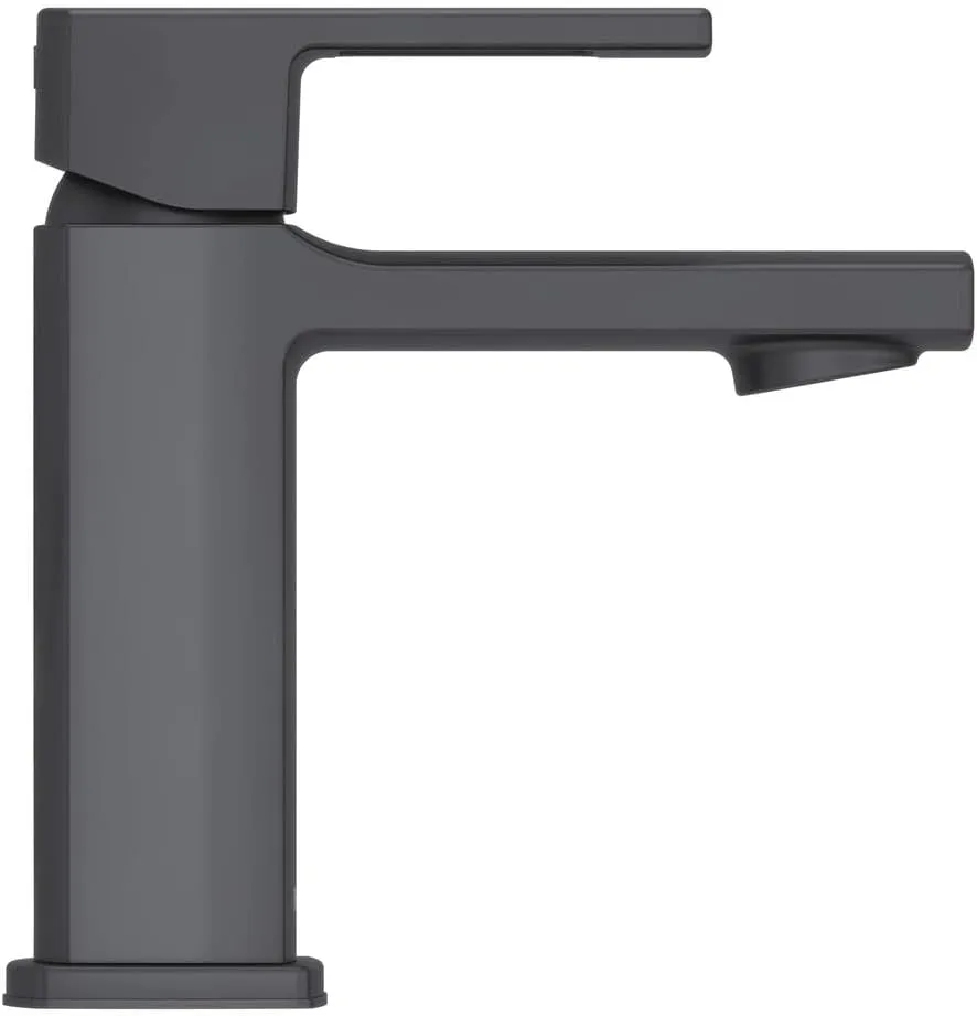 Pfister LG42-DAPB Deckard Single Control 4" Centerset Bathroom Faucet with Push & Seal, Matte Black