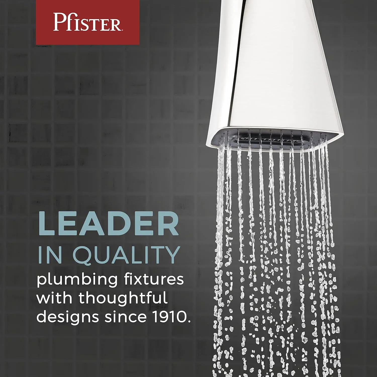 Pfister Weller Tub & Shower Valve Only Trim, Valve Not Included, 1-Handle, Brushed Nickel Finish, R891WRK