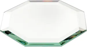 Plymor 4" Octagon, 5mm Thick Beveled Glass Mirror, Pack of 6