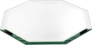 Plymor 8" Octagon, 5mm Thick Beveled Glass Mirror