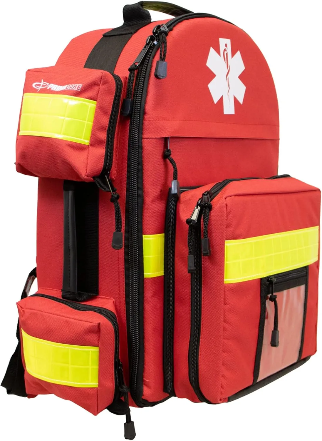 Primacare KP-4183 Trauma Emergency Medical Supplies Tactical 17"x6"x9" Trauma Back Pack Bag for Holding O2 Tank