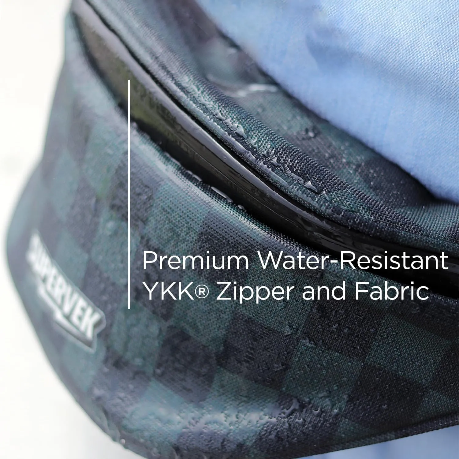 PRO Fanny Pack for Men Women - YKK Waterproof Zipper & Fabric, Crossbody Bag Waist Pack, Belt Bag for Travel Running Outdoor Hiking Cycling - Carry Any Phone, Wallet - Super Shark Hypebeast