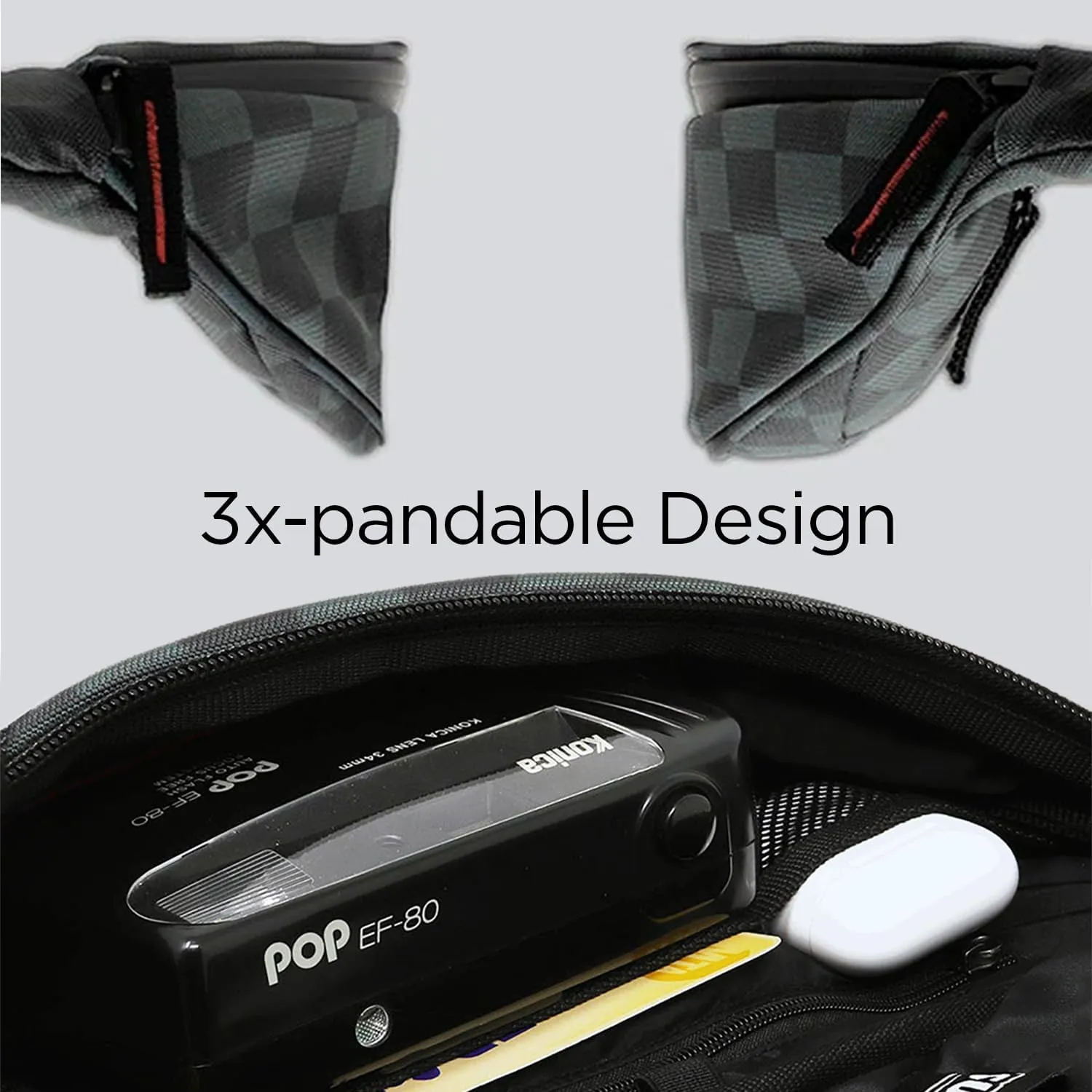 PRO Fanny Pack for Men Women - YKK Waterproof Zipper & Fabric, Crossbody Bag Waist Pack, Belt Bag for Travel Running Outdoor Hiking Cycling - Carry Any Phone, Wallet - Van Gogh Starry Night