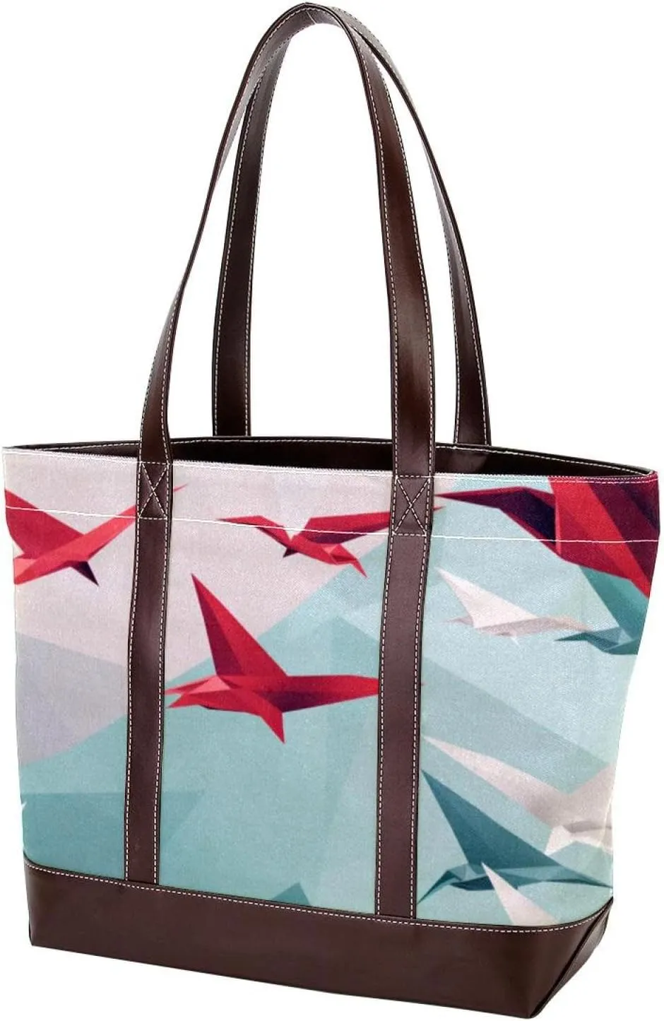 Purses for Women,Tote Bag for Women,Handbags for Women,Abstract Paper Cranes